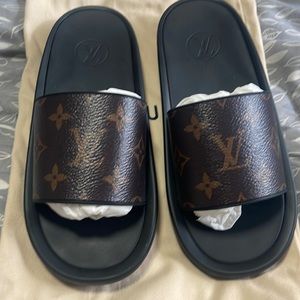 Authentic Louis Vuitton slides 37!